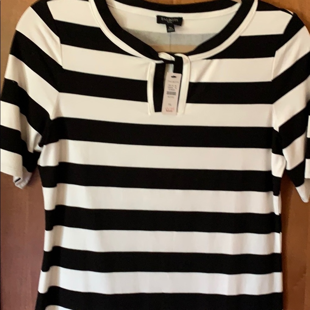 Talbots striped top